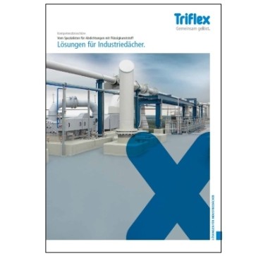 Broschüre "Lösungen für Industriedächer"